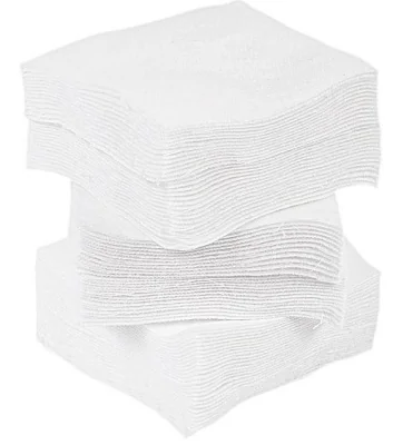 Patchi CHISTOGUN flanel', k..12-.16, kvadrat 75h75 mm, 100 sht., belyj